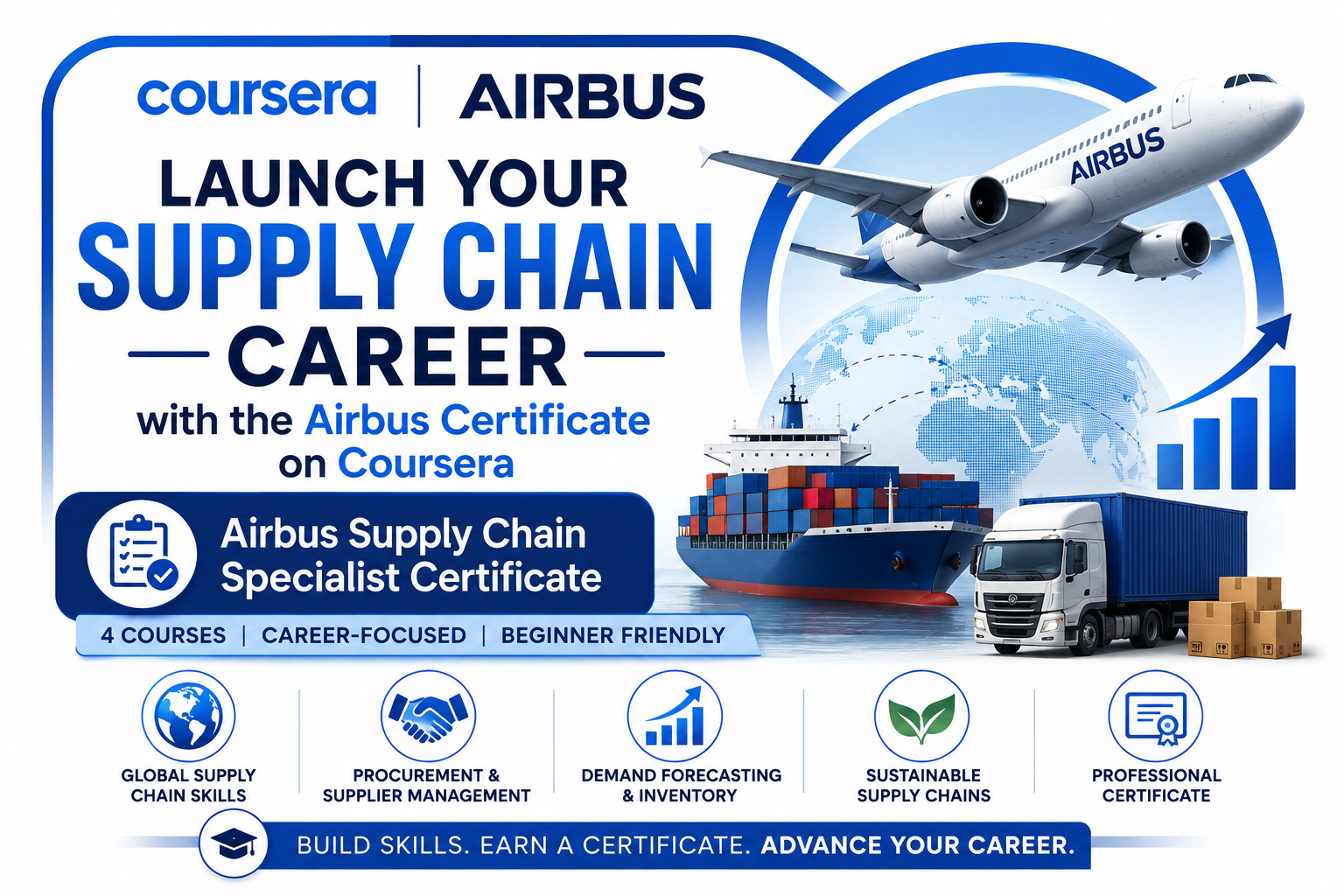 Launch Your Supply Chain Career with the Airbus Certificate on Coursera