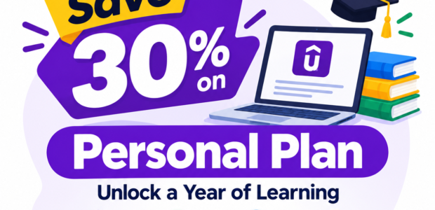Save 30% on Udemy Personal Plan: Unlock a Year of Learning